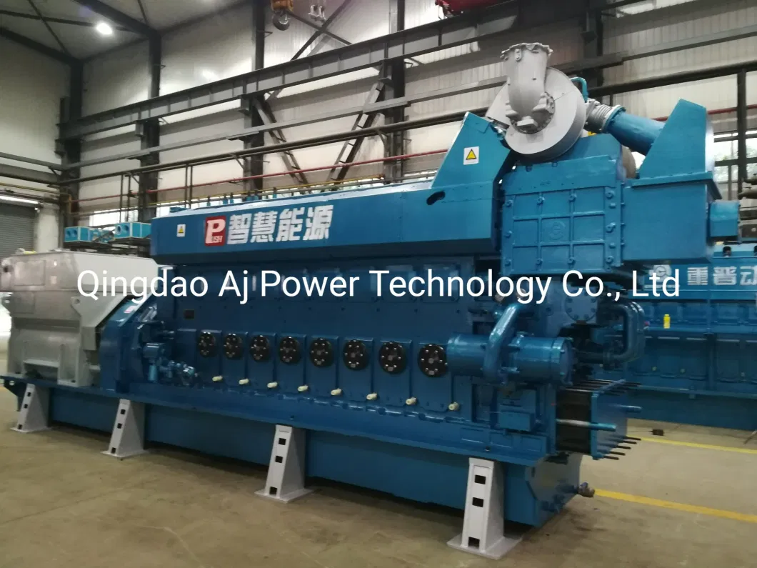 Aj Power 1MW 1000kw Push Natural Gas Generator Set