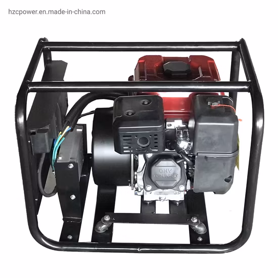 120 A bis 300 A DC 2 kW tragbarer Benzin-/Diesel-Schweißgerät-Schweißer-Generator, kleiner Lichtbogen-Benzingenerator