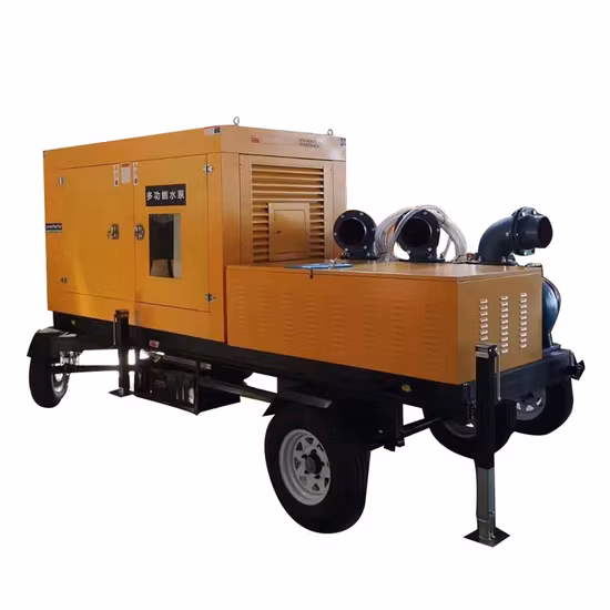 Ackerland Fischteich Aquakultur 6 Zoll 150 mm Wasserauslass Diesel-Bewässerungspumpe (TP60DP)